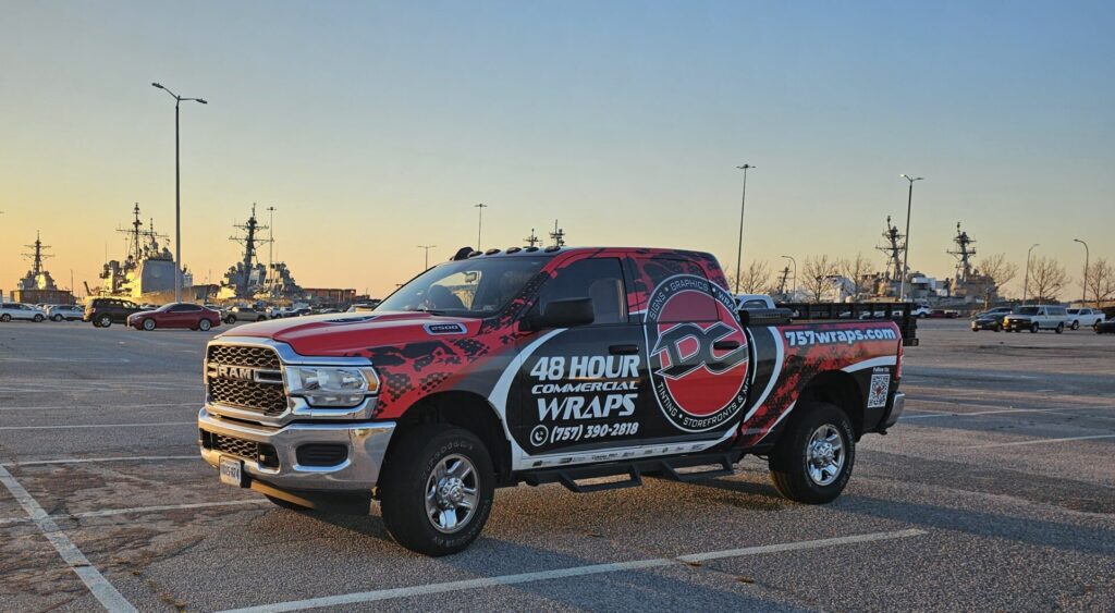 vehicle wraps in virginia beach by dc wrap co